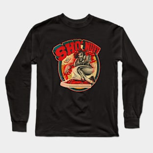 SHO NUFF KISS Long Sleeve T-Shirt